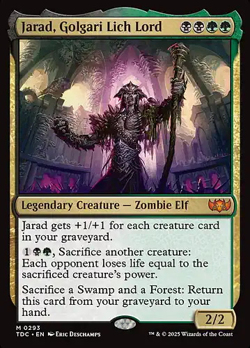 Jarad, Golgari Lich Lord - tdc Spoiler