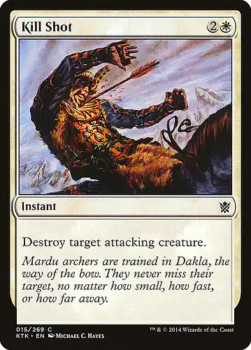 Kill Shot - ktk Spoiler