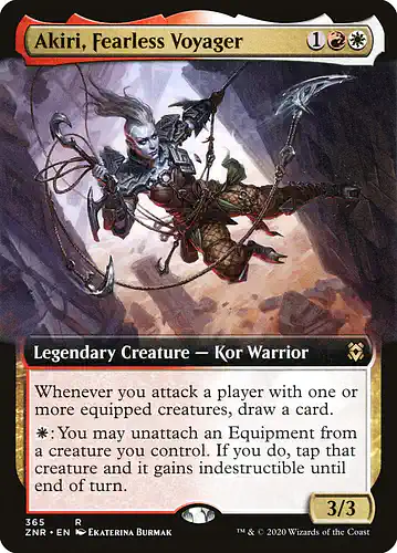 Akiri, Fearless Voyager - znr Spoiler