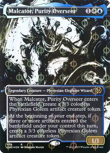 Malcator, Purity Overseer - one Spoiler