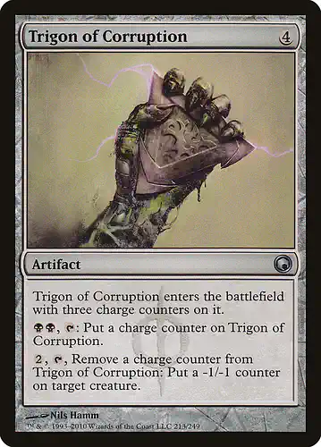 Trigon of Corruption - som Spoiler