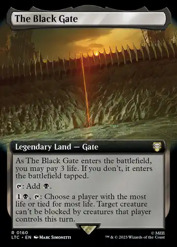 The Black Gate - ltc Spoiler