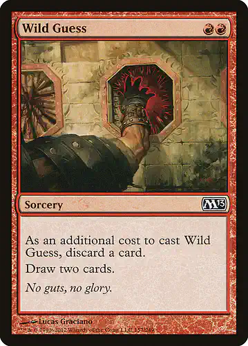Wild Guess - m13 Spoiler