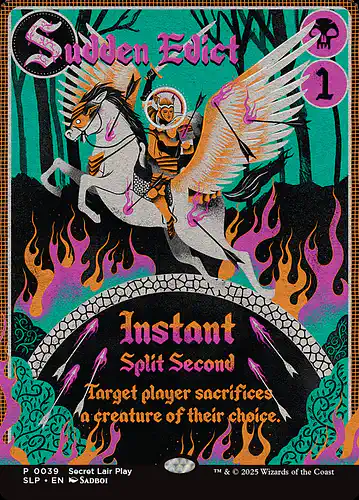 Sudden Edict - slp Spoiler