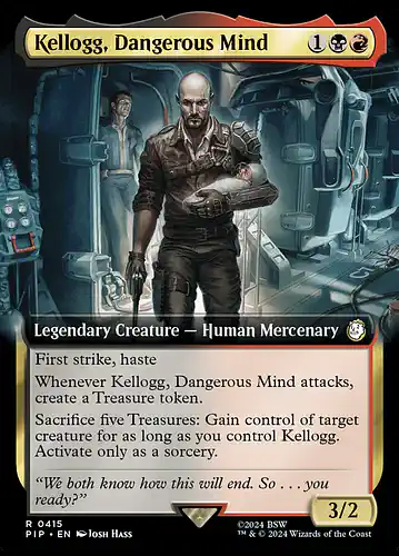 Kellogg, Dangerous Mind - pip Spoiler