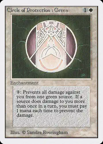 Circle of Protection: Green - 2ed Spoiler