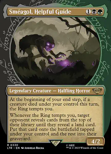Sméagol, Helpful Guide - ltr Spoiler