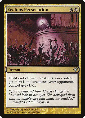 Zealous Persecution - md1 Spoiler