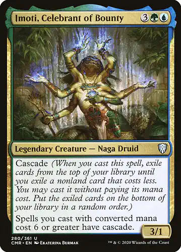 Imoti, Celebrant of Bounty - cmr Spoiler