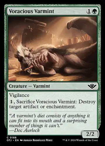 Voracious Varmint - otj Spoiler