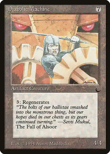 Diabolic Machine - drk Spoiler