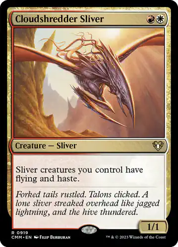 Cloudshredder Sliver - cmm Spoiler