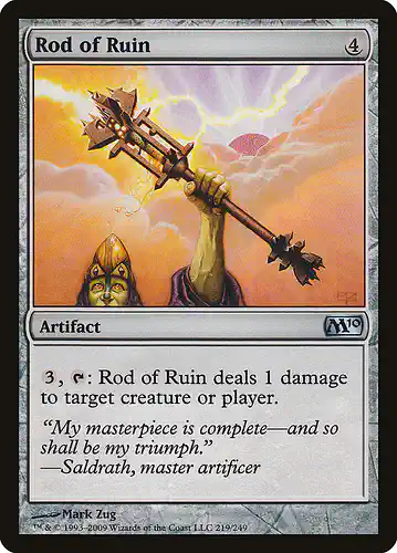 Rod of Ruin - m10 Spoiler