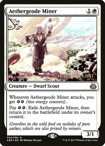 Aethergeode Miner - aer Spoiler