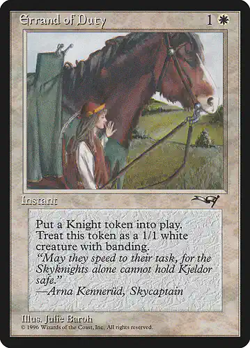 Errand of Duty - all Spoiler