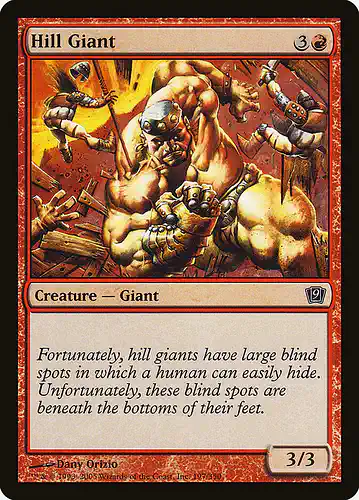Hill Giant - 9ed Spoiler