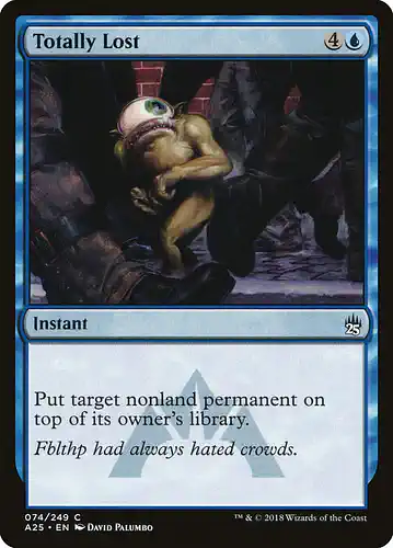 Totally Lost - a25 Spoiler