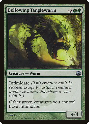 Bellowing Tanglewurm - som Spoiler