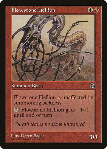 Flowstone Hellion - sth Spoiler