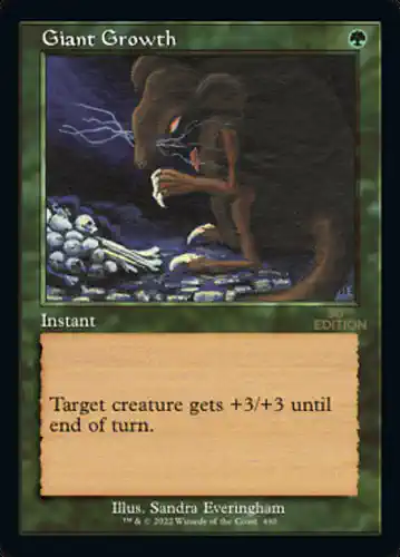 Giant Growth - 30a Spoiler