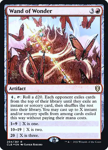 Wand of Wonder - clb Spoiler