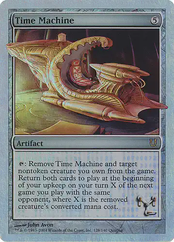 Time Machine - unh Spoiler