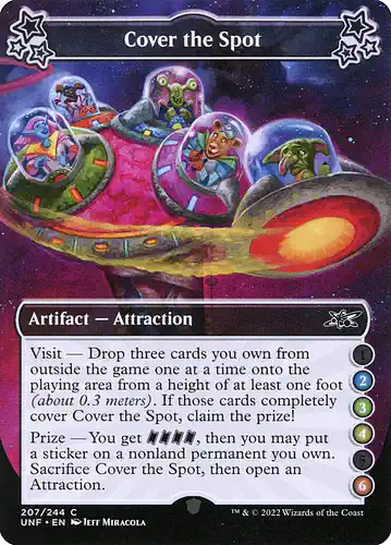 Cover the Spot - unf Spoiler
