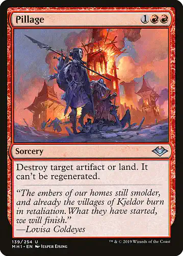 Pillage - mh1 Spoiler