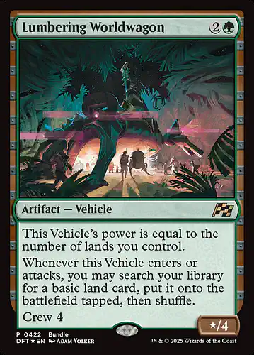 Lumbering Worldwagon - dft Spoiler
