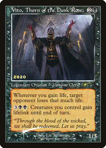 Vito, Thorn of the Dusk Rose - 30a Spoiler