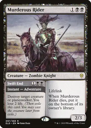 Murderous Rider - eld Spoiler