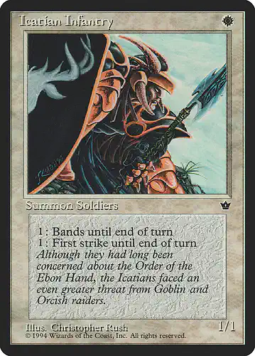 Icatian Infantry - fem Spoiler