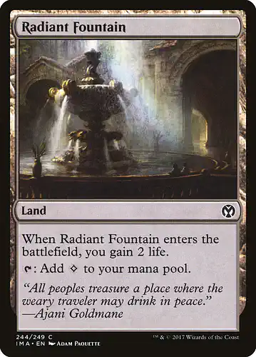 Radiant Fountain - ima Spoiler