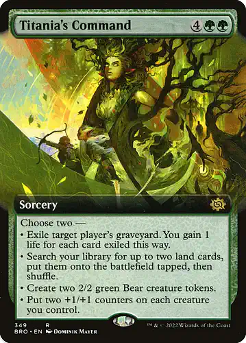 Titania's Command - bro Spoiler