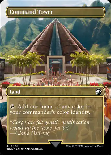 Command Tower - rex Spoiler