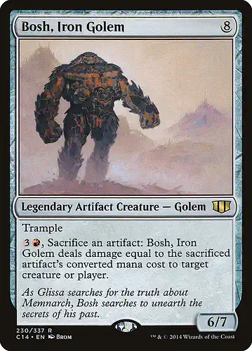 Bosh, Iron Golem - c14 Spoiler