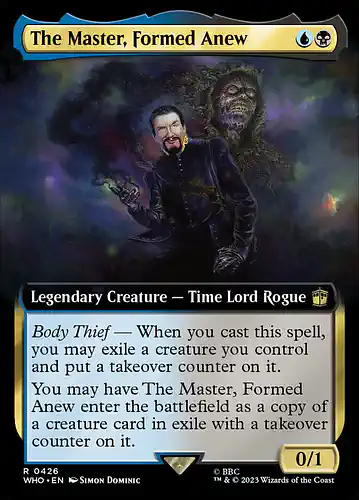 The Master, Formed Anew - who Spoiler