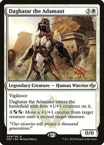 Daghatar the Adamant - frf Spoiler