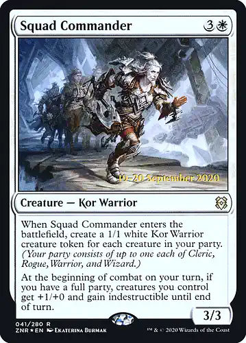 Squad Commander - znr Spoiler