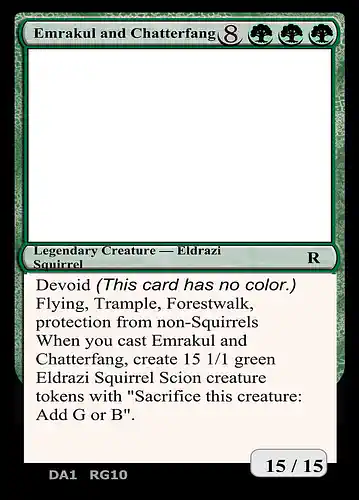 Emrakul and Chatterfang - unk Spoiler