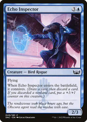 Echo Inspector - snc Spoiler