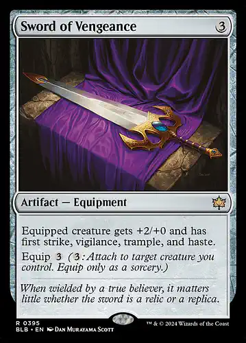 Sword of Vengeance - blb Spoiler