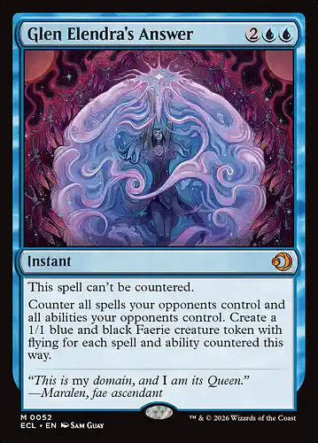 Glen Elendra's Answer - ecl Spoiler