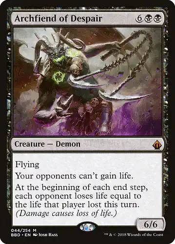 Archfiend of Despair - bbd Spoiler