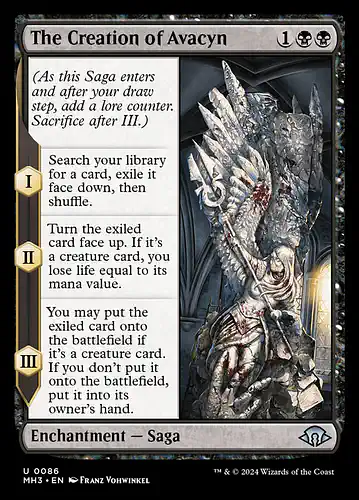 The Creation of Avacyn - mh3 Spoiler