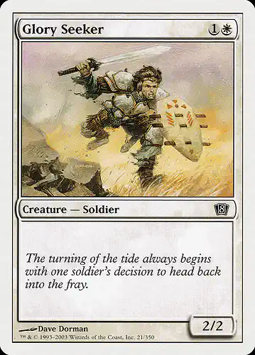 Glory Seeker - 8ed Spoiler