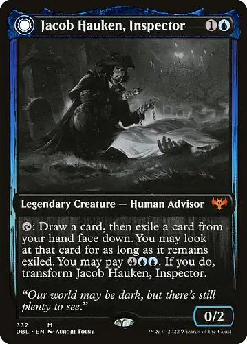 Jacob Hauken, Inspector - dbl Spoiler