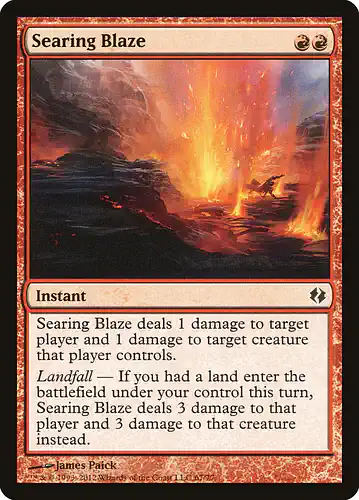 Searing Blaze - ddi Spoiler