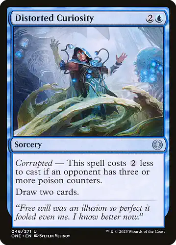 Distorted Curiosity - one Spoiler