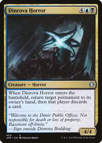 Dinrova Horror - jmp Spoiler